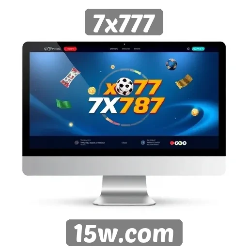 Interface do site 7x777 é amigável para jogadores